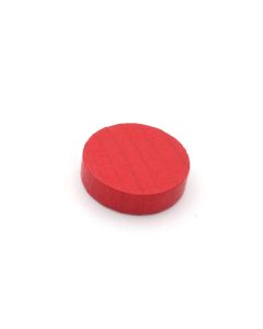 Wooden discs 14 x 5 mm red 2,000 pcs - auction, starting price 150 EUR