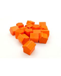 Monopoly Häuser groß - orange