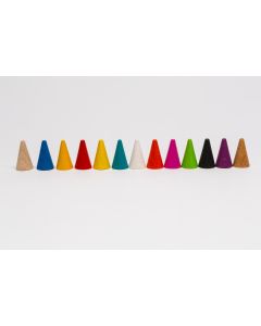 Cone red- from 200 pieces