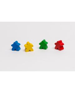 500x Männchen aus Holz blau - Auktion, Startpreis 50 EUR