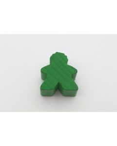 Meeples with hair-blue