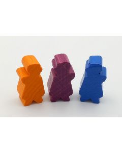 Men in coat black- from 500 pieces