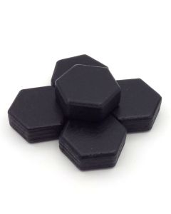 Klotz Hexagon schwarz
