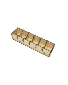 Inserts / storage modules for game boxes - Wood - module counter