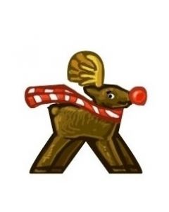 Rudolph - Aufkleber für Meeple