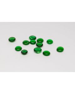 1,000x Glass Stones in blue or green