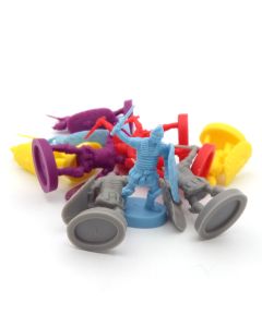 Kämpfer in 5 Farben