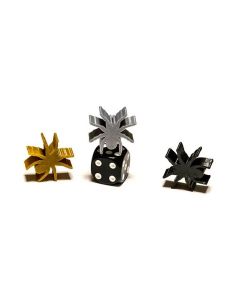 Place Games 5 Meeples Animais Galinha de madeira 20x18x9mm