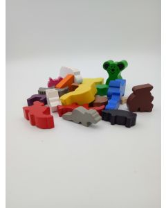 Set of animals