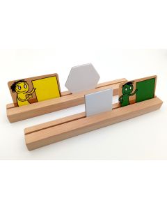 Card stand, counter stand, Tile rack - short