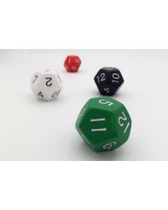 12-sided dice 35 mm