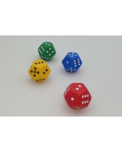 6-er Würfel 12 Seiten