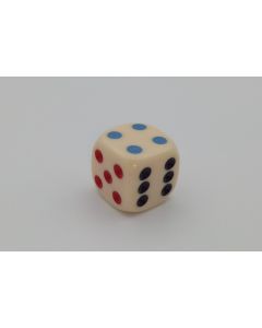 6-er Würfel 3 farben 