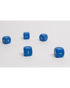 Math dice operators type 4