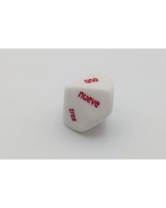 10 sided spanish number dice 1 to 10
