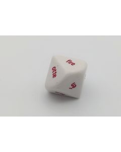 10 sided norwegian number dice 1 to 10