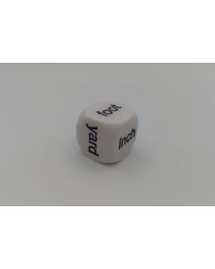 Measurement dice (English)
