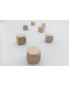 Blankowürfel aus Holz 20mm