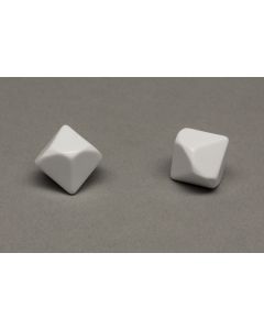 10-sided blank dice small