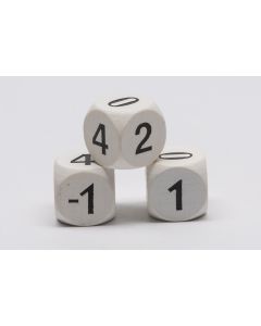 Dice -1 / 0 / 1 / 2 / 3 / 4