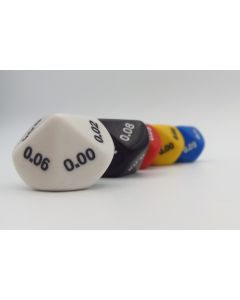 Math dice decimal 10-sided