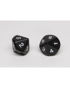 14-sided dice 1-7