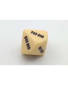 Plastic dice 100,000