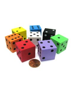 Foam dice 25 mm