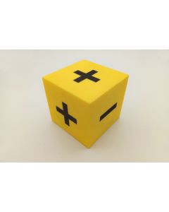 Foam dice + -