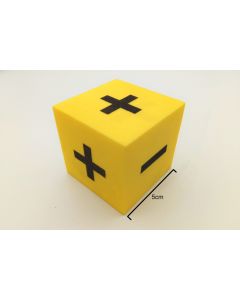 Foam dice + -