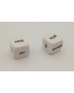 Educational dice german