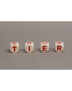 Letter dice 18 mm