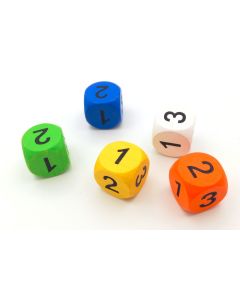 Dice 1-2-2-3-3-3