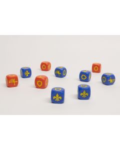 Set battle dice type musketier