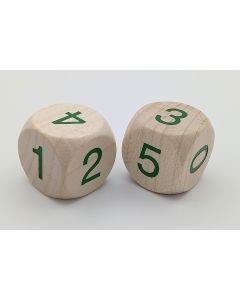 Number dice 0-5