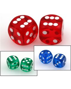 Set Casino Dice (precision dice)
