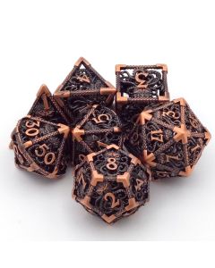 Set Metallwürfel Kraken hollow dice