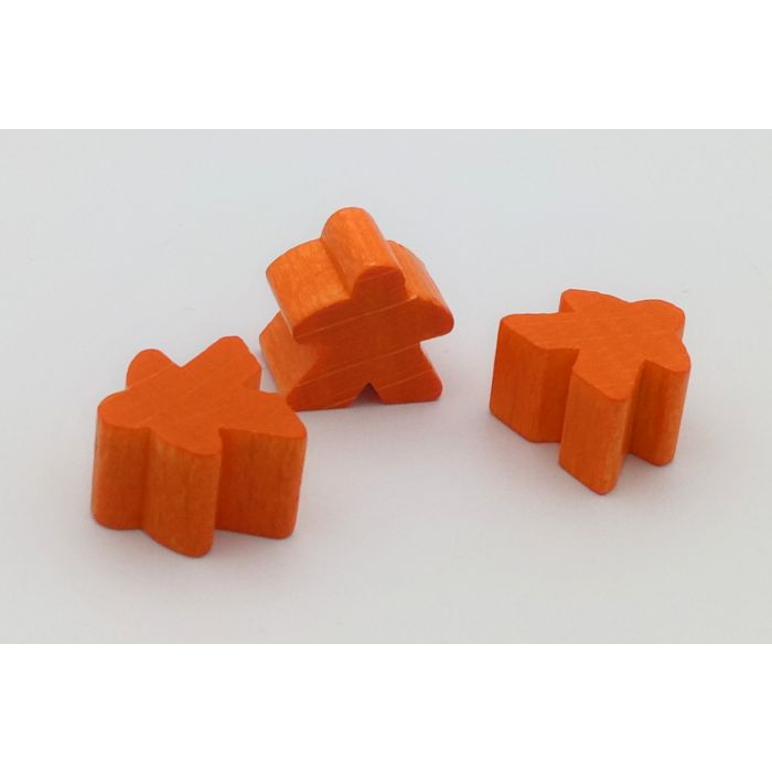 US Seller Plastic Meeples Pack of 8 Carcassonne Spares 