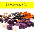 Set game pieces for fantasy city control