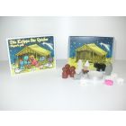 Krippe mit Spielmaterial