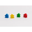 500x Männchen aus Holz blau - Auktion, Startpreis 50 EUR