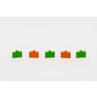 suitcase, briefcase lightgreen- from 500 pieces
