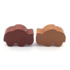 Buffalo light brown- from 200 pieces