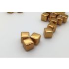 1,000x Cubes plastic 8mm - bronze