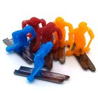 3x 1.000x Meeple on skiers - auction, starting price 420 EUR