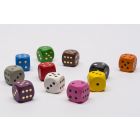 Collection of wooden dice