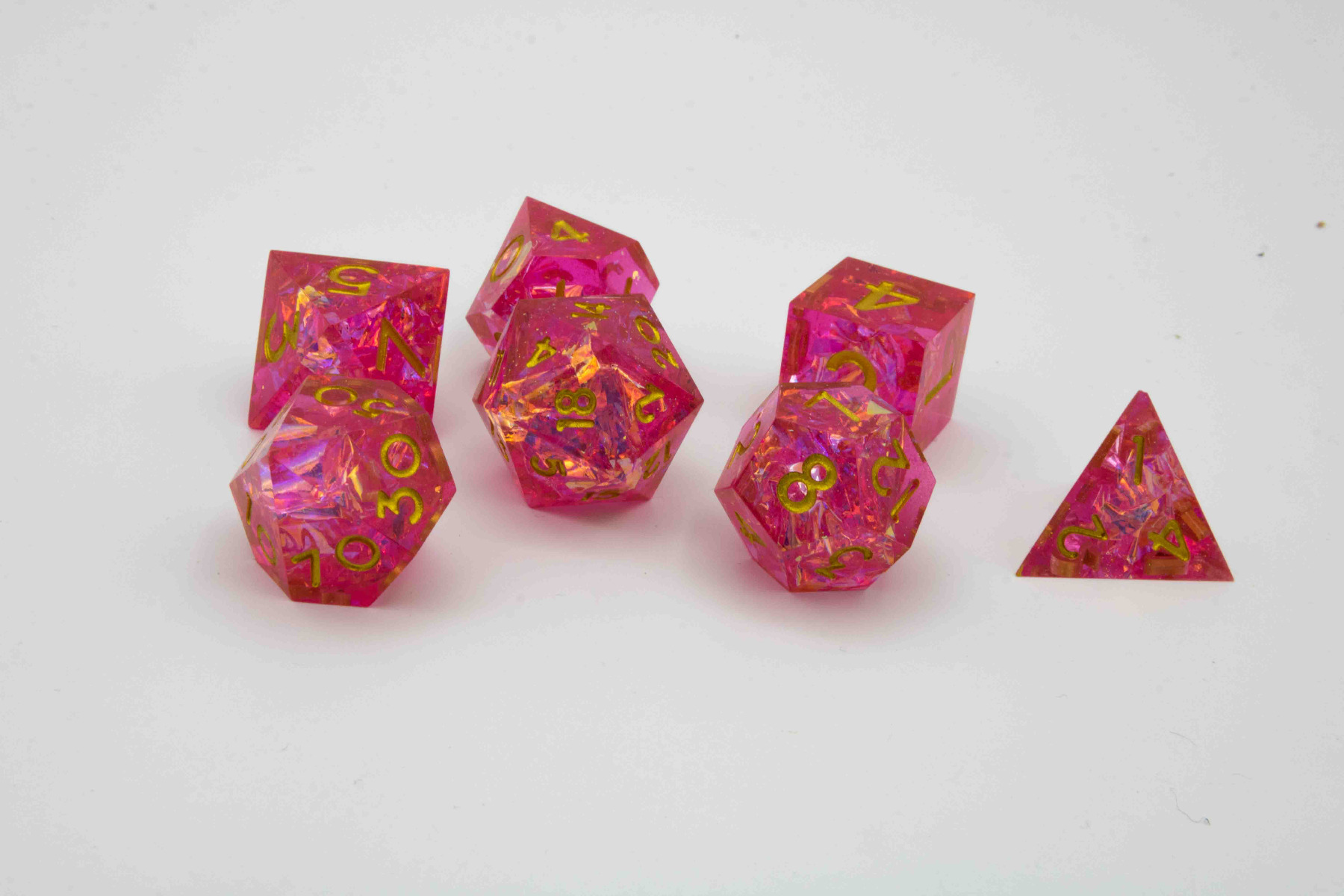 Dice set Sharp Edged Dice