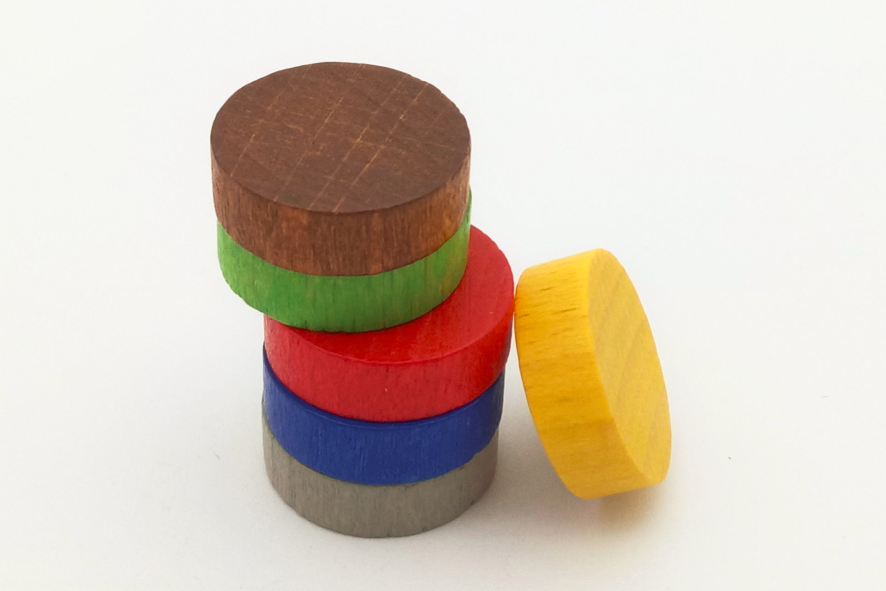 Wooden discs 15 x 5 mm