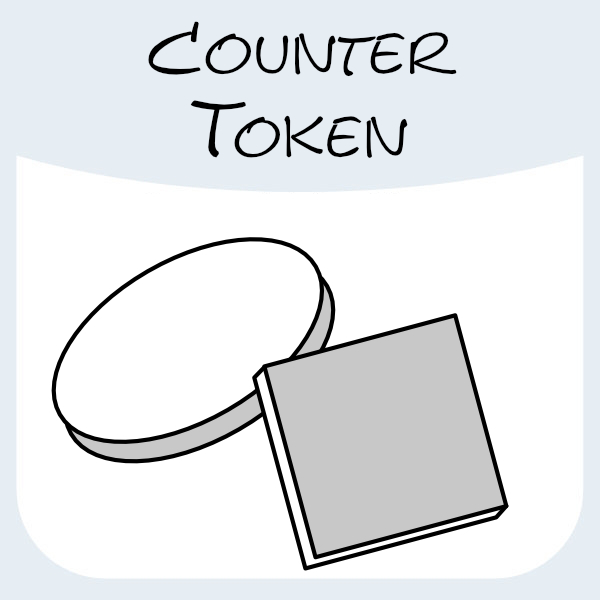 Counter token
